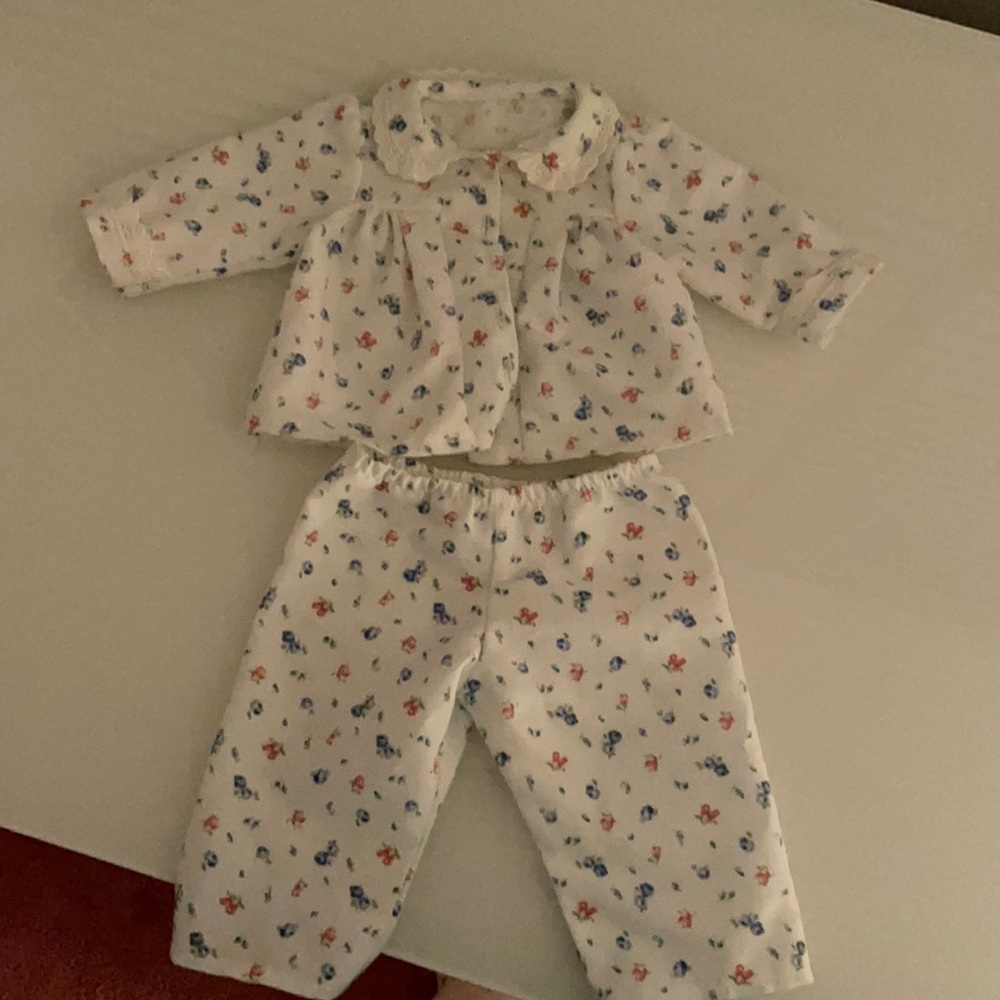 American girl doll emily pajama set